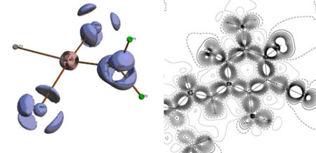 Experimentelle Elektronendichtebestimmung