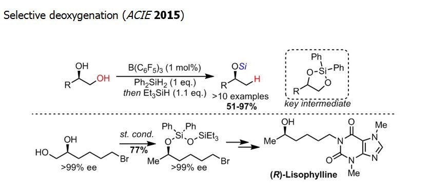 Aliphatic C-O Bond Activation