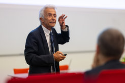 Gaetano Guerra spoke about the legacy of Ziegler and Natta.